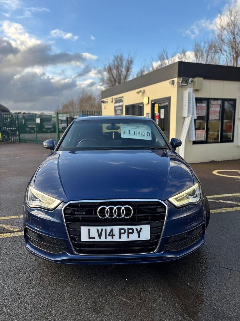 2014 Audi A3 2.0 TDI S line Sportback S Tronic quattro Euro 6 (s/s) 5dr HATCHBACK Diesel Automatic