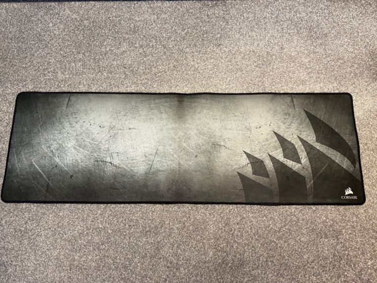 Corsair MM300 PRO Premium Spill-Proof, Stain-Resistant Cloth Gaming Extended Mouse Pad Black/grey