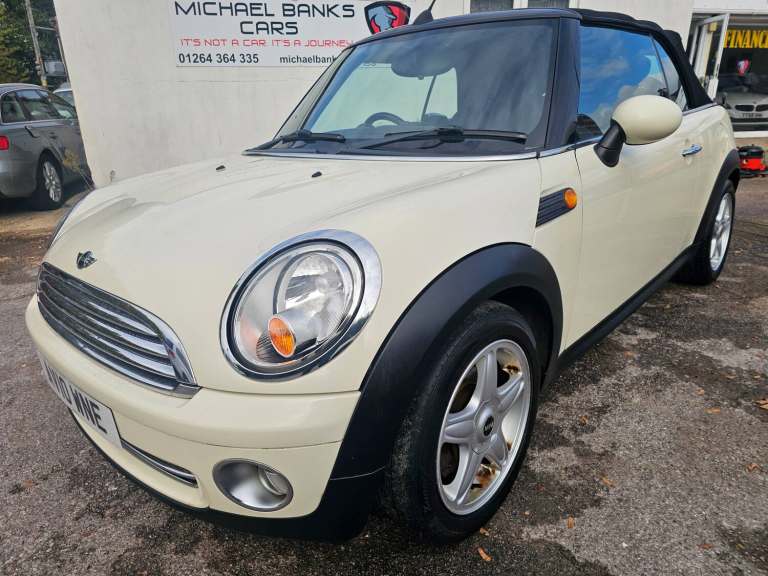2010 Mini Convertible 1.6 Cooper Convertible 2dr Petrol Manual Euro 5 (122 ps)
