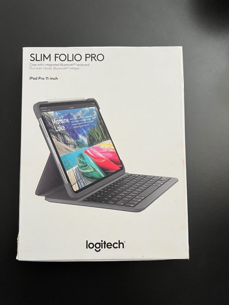 Logitech Slim Folio Pro for iPad Pro 11-inch – Keyboard Case