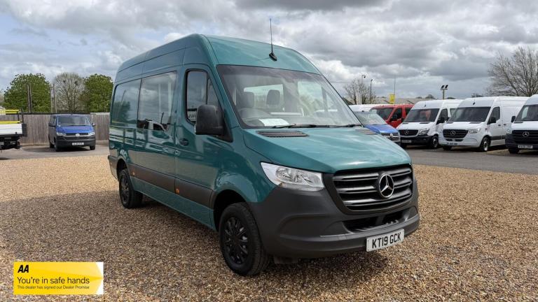 2019 Mercedes-Benz Sprinter 2.1 314 CDI Panel Van 5dr Diesel G-Tronic+ RWD L2 H2 Euro 6 (143 ps) ...