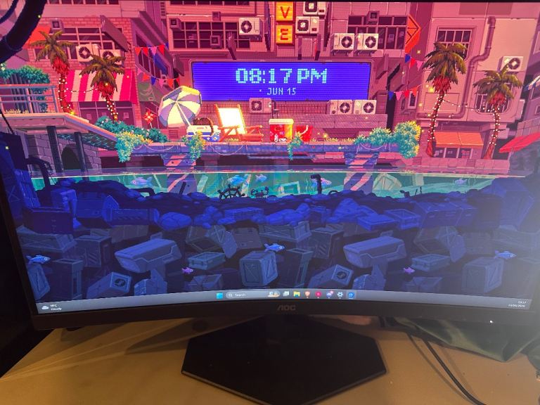 AOC C27G4ZXE 27" Curved Gaming Monitor – 280Hz, 1080p