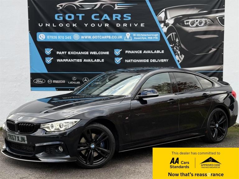 2017 BMW 4 Series 420d [190] xDrive M Sport 5dr Auto [Prof Media] COUPE DIESEL Automatic