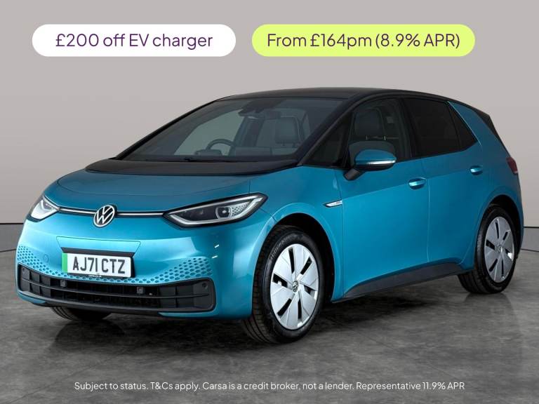 2021 Volkswagen ID.3 150kW Family Pro Performance 58kWh 5dr Auto HATCHBACK ELECTRIC Automatic