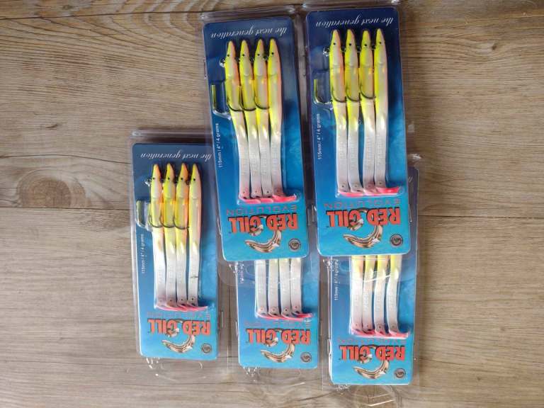 RED GILL EVOLUTION fishing lures bass pollock