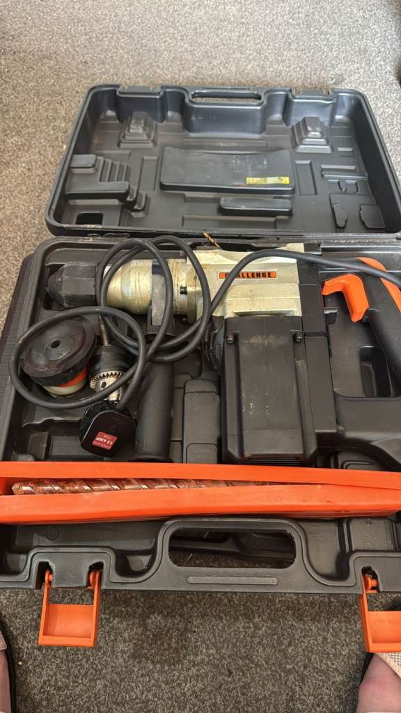 Impact Drill with Case and Accessories – Good Condition