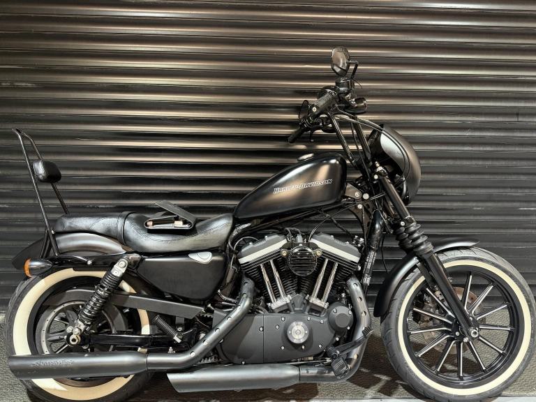 HARLEY-DAVIDSON SPORTSTER XL883N Iron 883 Stag 1 Customised Denim Black