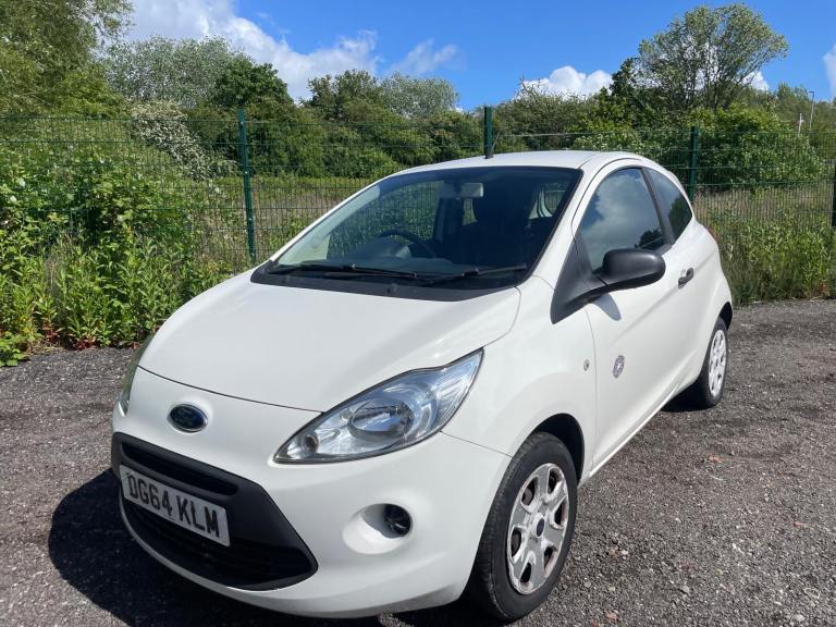 FORD KA 1.2 STUDIO S/S 64 REG WHITE 3 DOOR MOT MARCH 22ND 2027 TAX £35 LOW INSURANCE 50+MPG