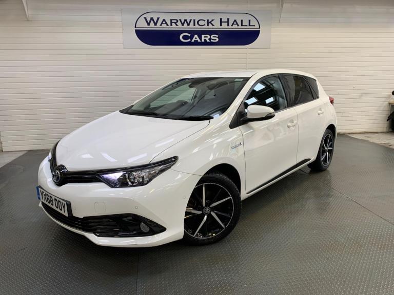 2018 Toyota Auris 1.8 VVT-h Design CVT Euro 6 (s/s) 5dr HATCHBACK Petrol/Electric Hybrid Automatic