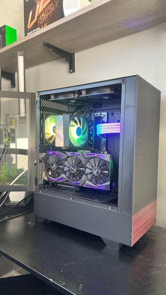 BRAND NEW 200FPS+ Powerful Gaming PC NEW CUSTOM BUILD NEW GTX 1070 GPU + R5 2600 CPU + 16GB RAM