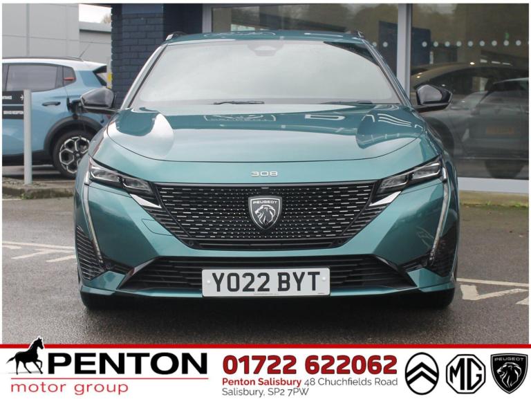 2022 Peugeot 308 SW 1.2 PureTech GT EAT Euro 6 (s/s) 5dr ESTATE Petrol Automatic