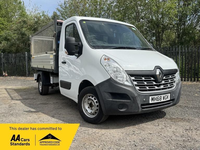 RENAULT MASTER 2.3 Tipper Single Cab RWD ML35 dCi 130 Business MY1 White Manual 