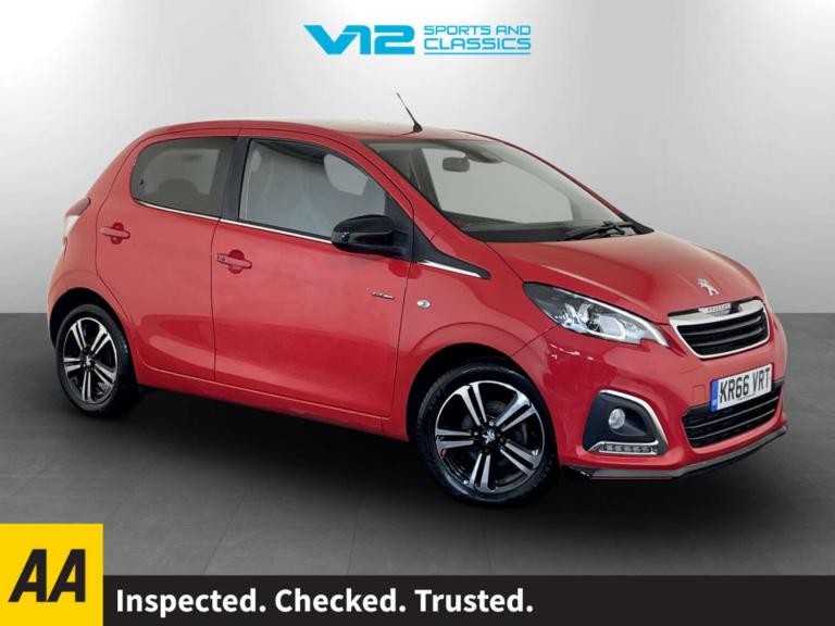 2016 Peugeot 108 1.2 PureTech GT Line 5dr HATCHBACK PETROL Manual
