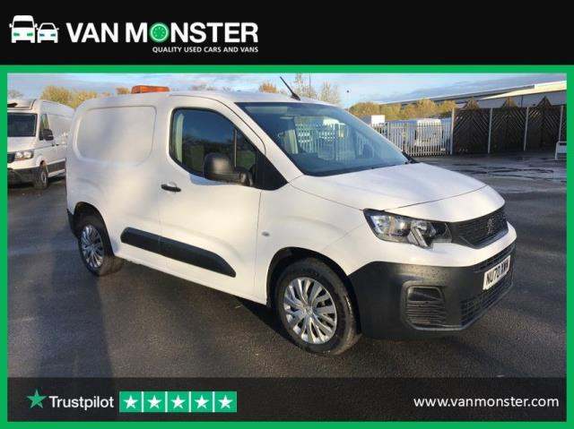 2020 Peugeot Partner 1000 1.5 Bluehdi 100 Professional Van Small Van Diesel Manual