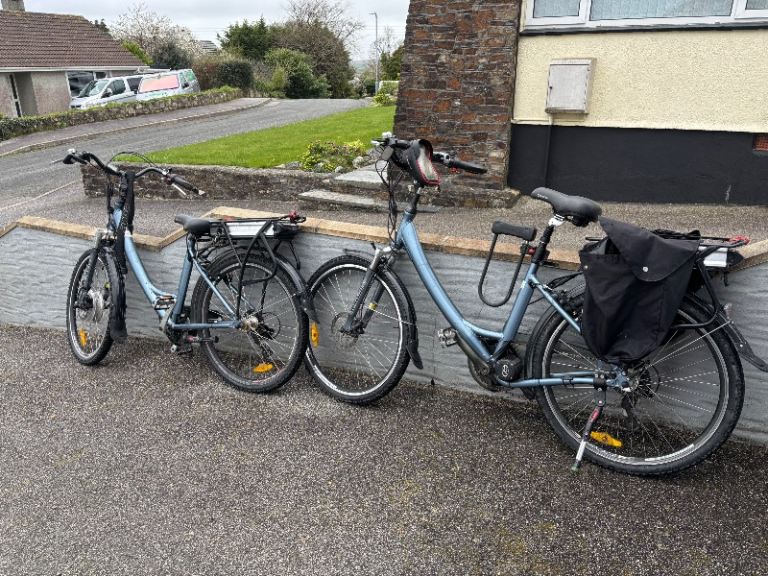 A pair of Sirocco Big Bear Electric Bikes