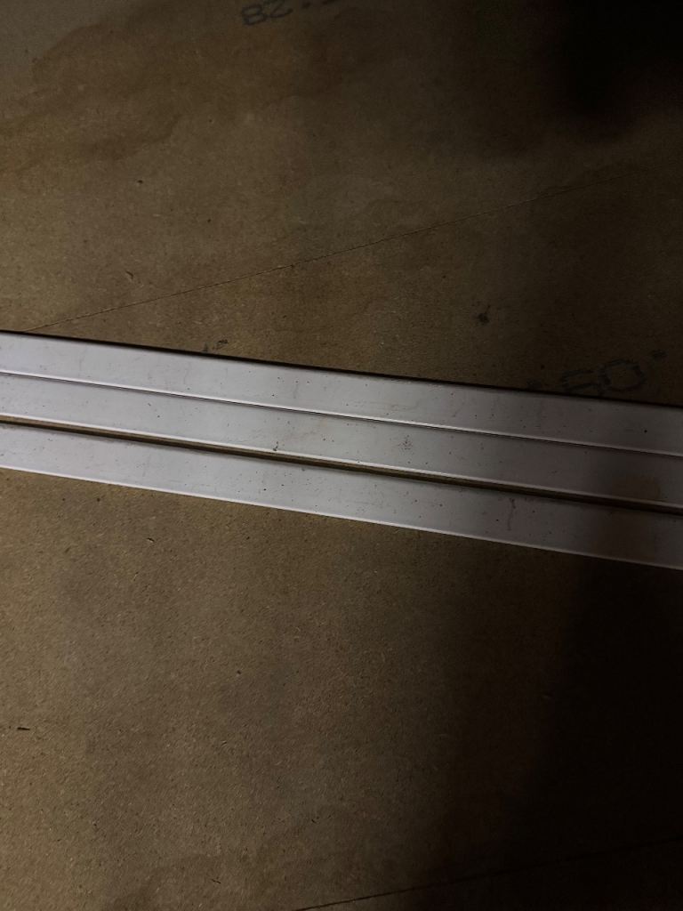 image for 5m by 5cm upvc white trim 