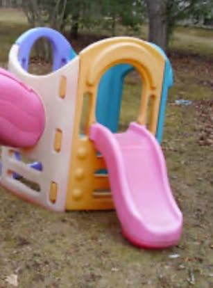 Little tikes tykes 8 in 1 playground slide climbing frame playhouse