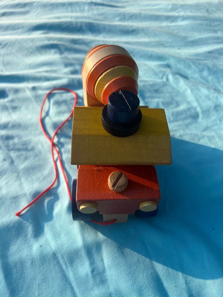 Mattel vintage wooden cement mixer truck