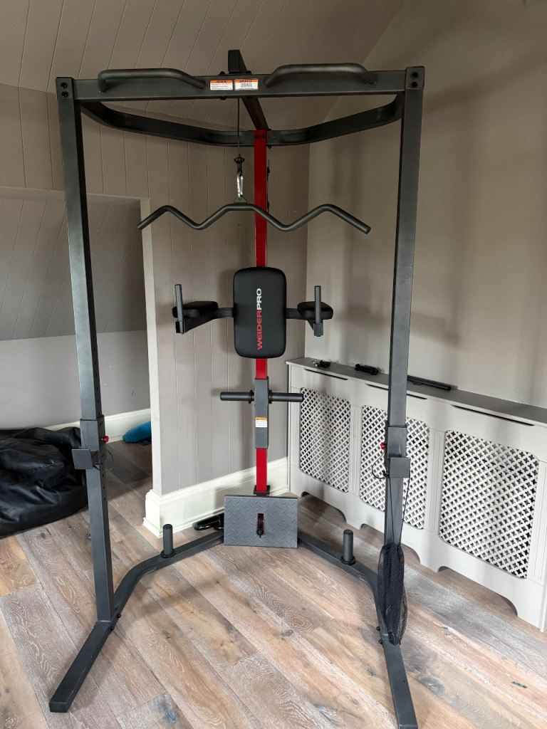 WeiderPro gym rack and Pulley system 