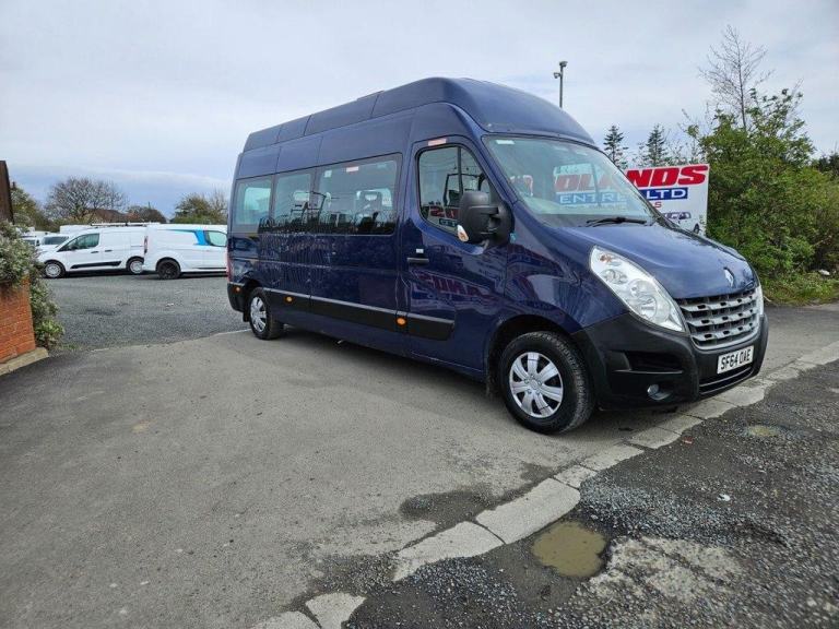 2015 ON 64 PLATE RENAULT MASTER 2.3 TD MINI BUS 