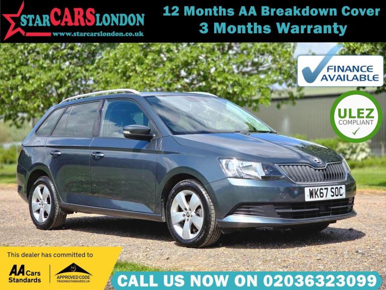 2017 Skoda Fabia 1.0 TSI SE DSG Euro 6 (s/s) 5dr ESTATE Petrol Automatic