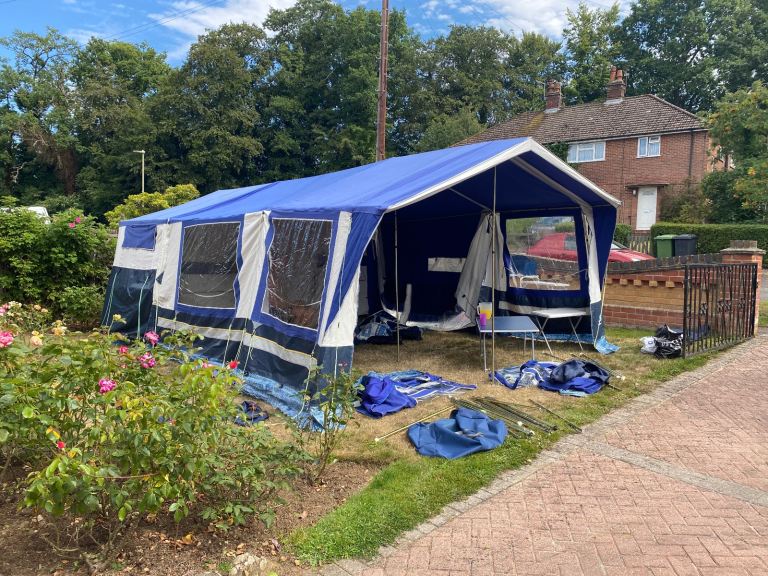 image for SunnCamp Holiday trailer tent 