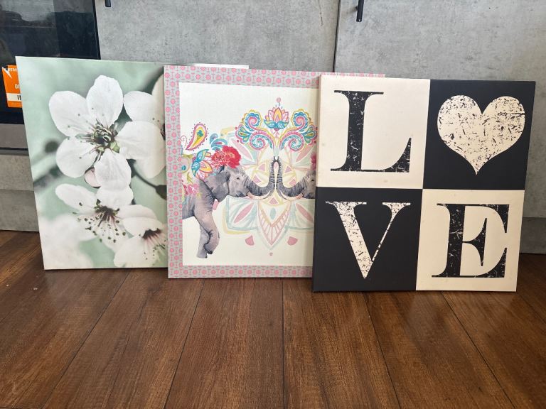 3 Paintings available