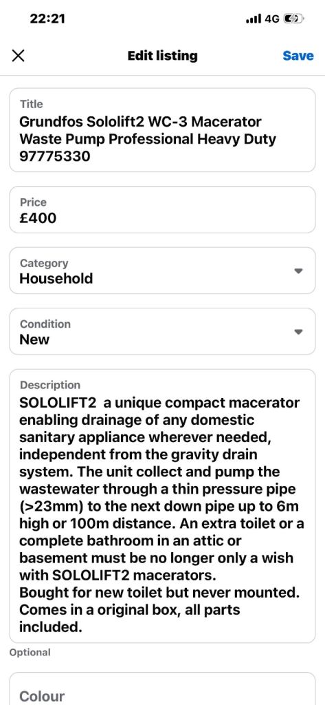 Waste pump
