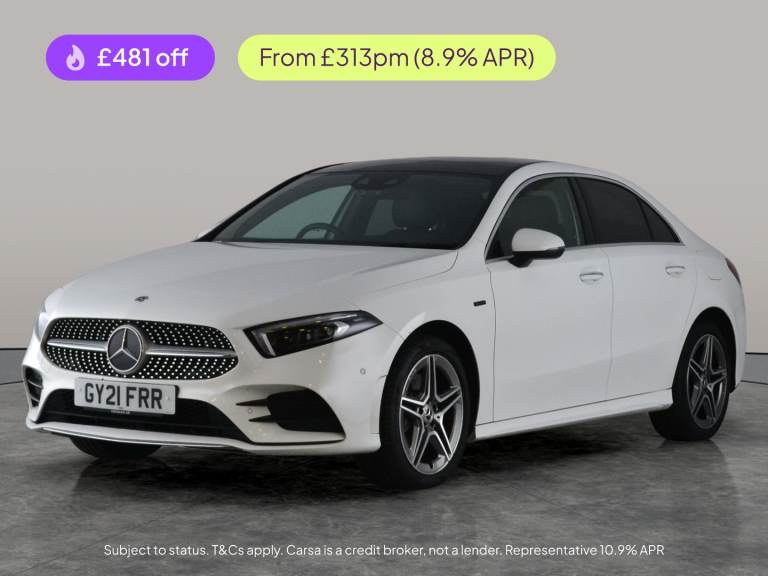 2021 Mercedes-Benz A-Class 1.3 A250e 15.6kWh AMG Line (Premium Plus 2) Saloon 4dr Petrol Plug-in ...