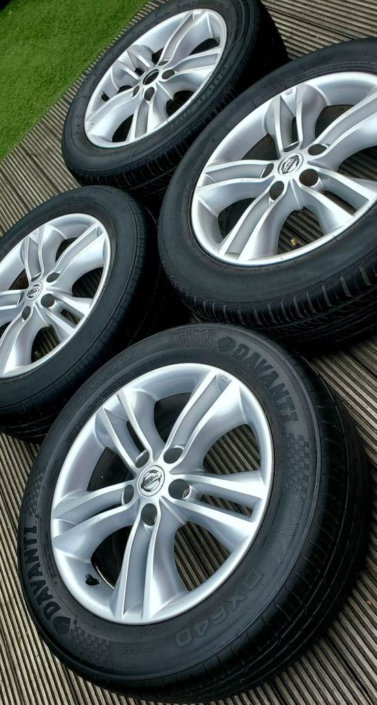 NISSAN SUV ALLOYS, fit Qashqai, Juke, Vivaro + other brands. 5x114.3