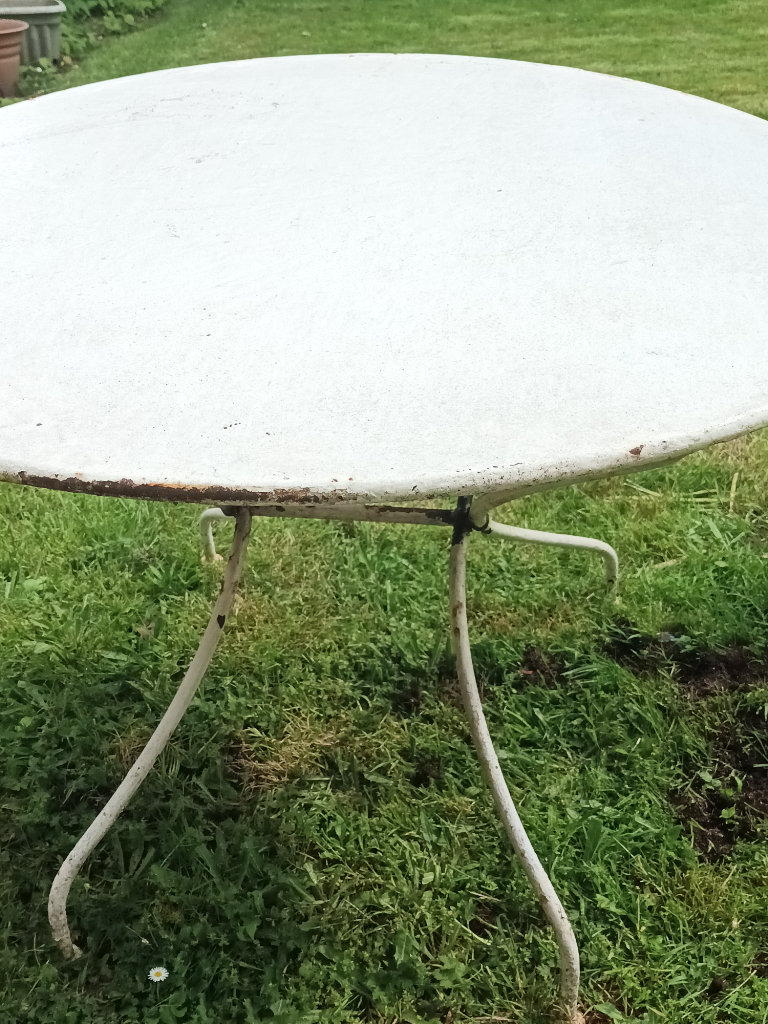 ANTIQUE FRENCH BISTRO FOLDING TABLE £75. THIS ITEM IS STILL AVAILABLE. Only genuine enquiries please