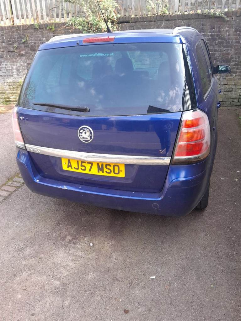 Vauxhall, ZAFIRA, MPV, 2007, Manual, 1598 (cc), 5 doors