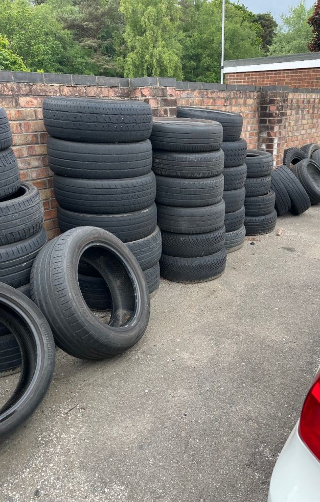 Free scrap tyres