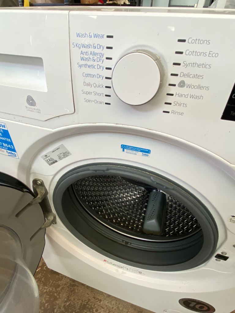 Sold Now More In Stock -BEKO 8WASH 5&DRY WASHING MACHINE WORKING FREE DELIVERY AVAILABLE 