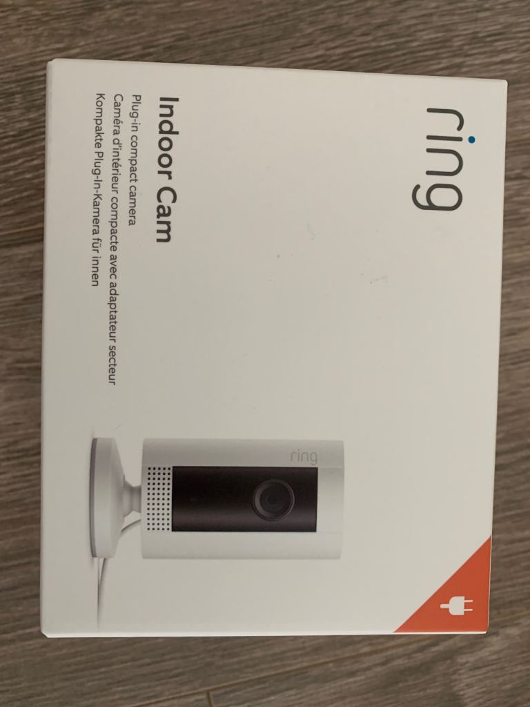 Ring Indoor Cam 2nd gen – Brand New, Still Boxed