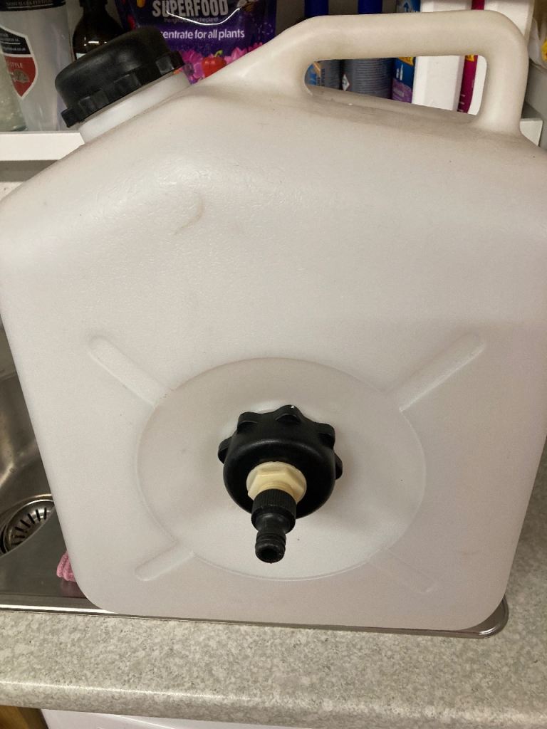 Caravan mains water auto fill 