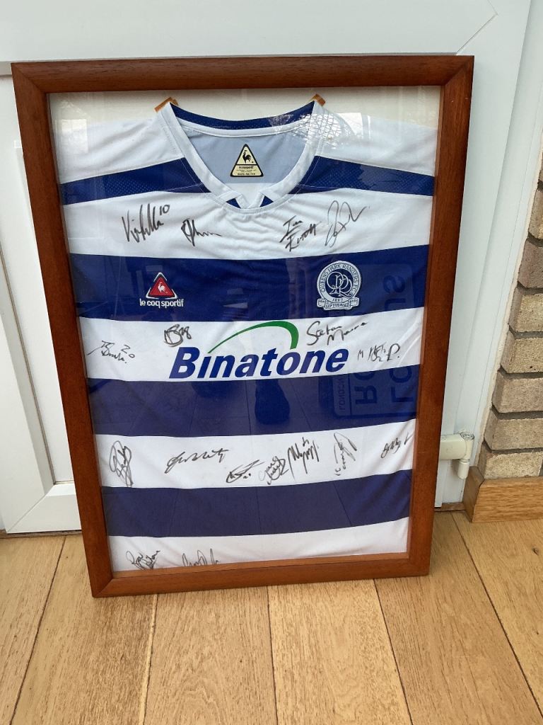 Signed Queens Park Rangers shirt 2003 - 2005 season 