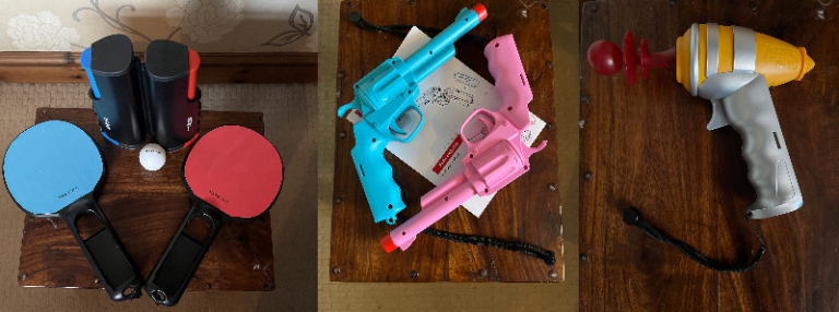 Nintendo Switch Accessories Bundle – Gun Controllers & Table Tennis Set - £30 ONO