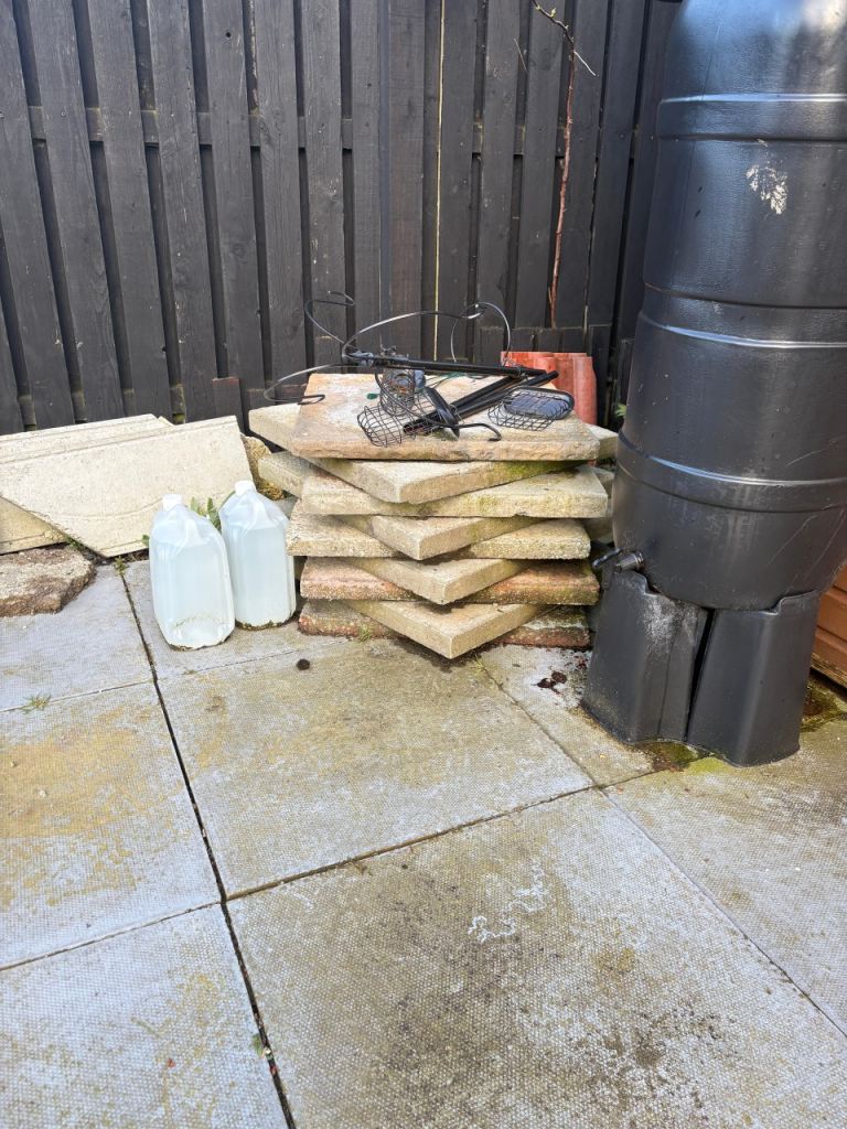 Free 22 Garden Slabs 