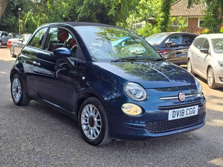 2018 Fiat 500C 1.2 ECO Pop Star Euro 6 (s/s) 2dr Convertible Petrol Manual