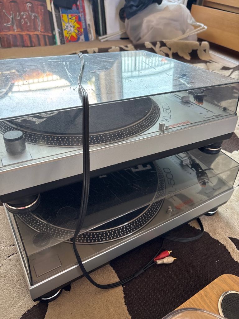 XL 500 direct drive turntables 