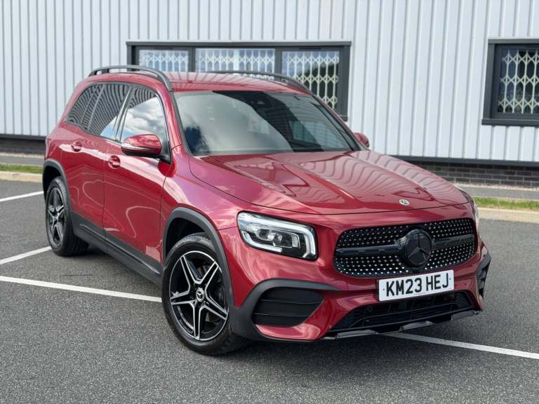 2023 MERCEDES-BENZ GLB 200 1.3 AMG LINE EXECUTIVE NIGHT EDITION AUTO 7 SEATS RED