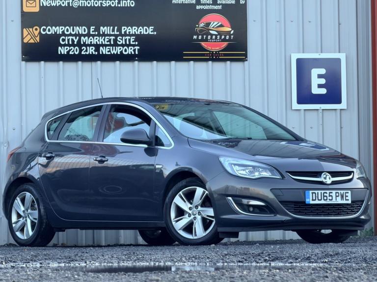 2015 Vauxhall Astra 1.6i 16V SRi 5dr HATCHBACK Petrol Manual