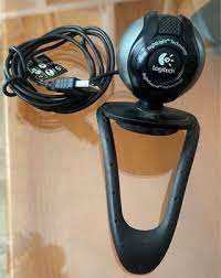 Logitech Webcam V-UBK45 RightLight RightSound Technology Camera Web Cam