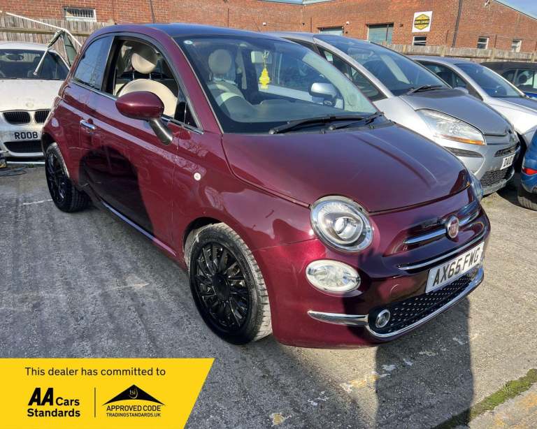 2016 Fiat 500 1.2 Lounge Dualogic Euro 6 (s/s) 3dr HATCHBACK Petrol Automatic