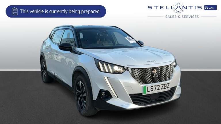 2022 Peugeot 2008 50kWh GT SUV 5dr Electric Auto (7kW Charger) (136 ps) SUV Electric Automatic