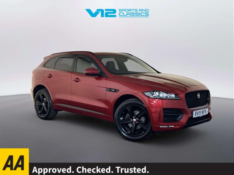 2019 Jaguar F-Pace 2.0 D180 R-Sport SUV 5dr Diesel Auto AWD Euro 6 (s/s) (180 ps) SUV Diesel Auto...