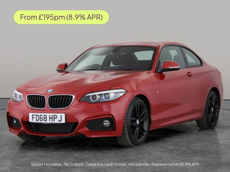 image for 2018 BMW 2 Series 2.0 220d M Sport Coupe 2dr Diesel Manual Euro 6 (s/s) (190 ps) - ELECTRIC S Cou...
