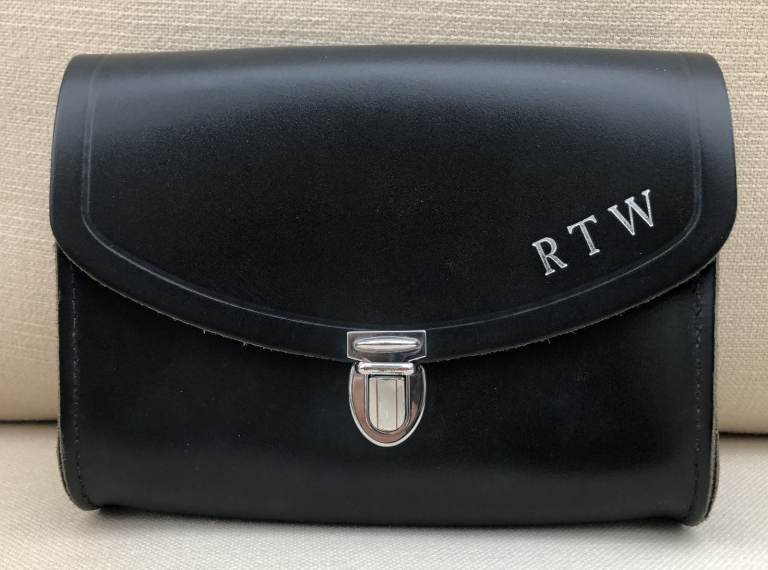 Cambridge Satchel Co 'Pushlock' black bag, preowned £50 ONO