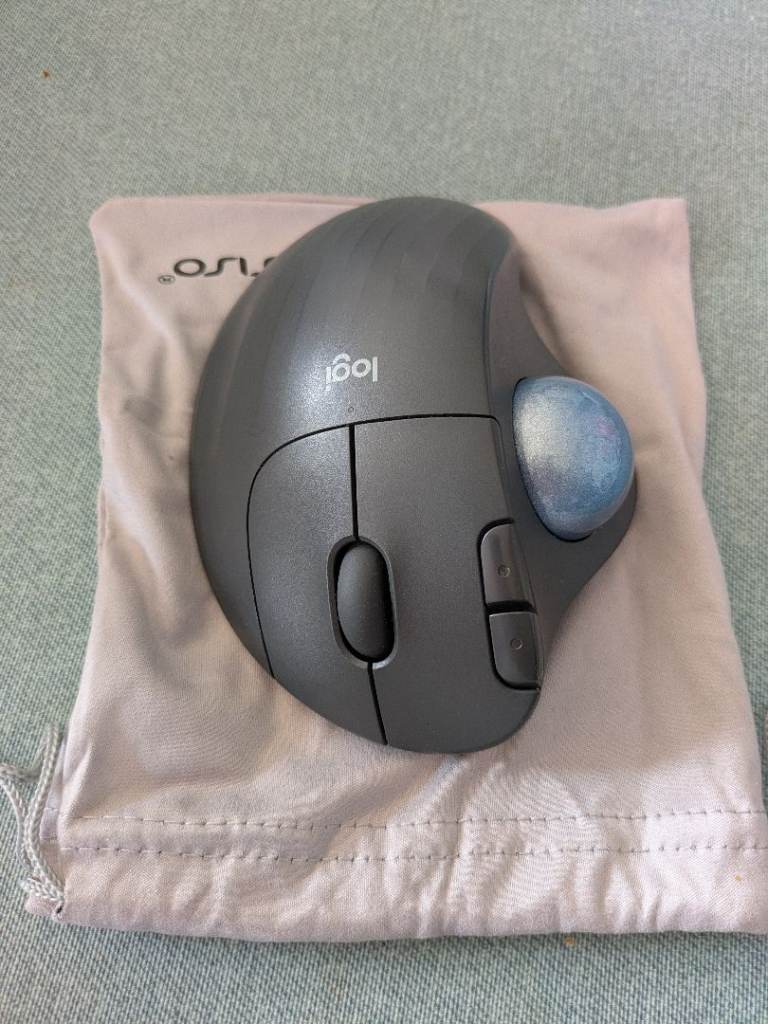 LOGITECH ERGO-M575 BLUETOOTH TRACKBALL MOUSE PICK-UP ONLY